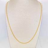 Bismark Chain 2.6g / 18 in / 1.4mm Yellow Gold 18K