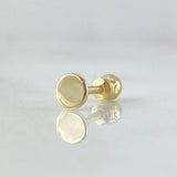 Circle Piercing 0.35gr / 1cm / Special Birthstone 18K Gold ©
