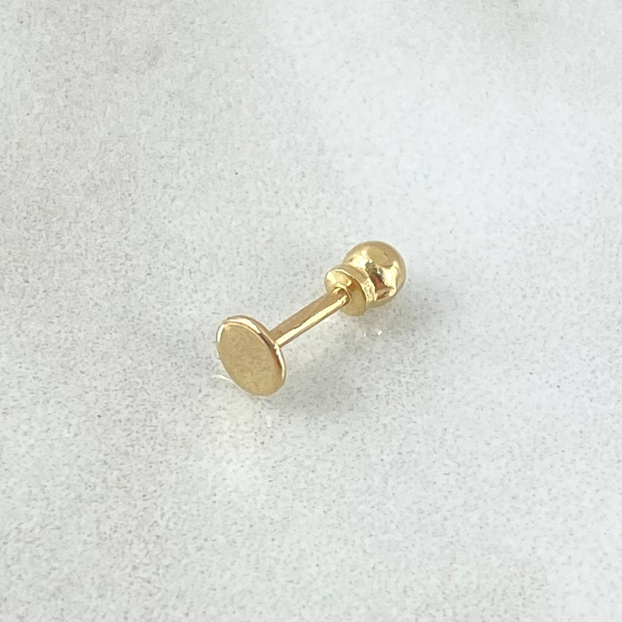 Circle Piercing 0.35gr / 1cm / Special Birthstone 18K Gold ©