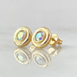 Stud Earrings Central Hoop 2.6gr / Special Pearl 18K Gold *