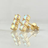 Stud Earrings Trio 2.35gr / 1cm / Pearl.Special 18K Gold *