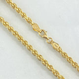 Cadena Lazo 9.7gr / 70cm / +3 Oro 18K