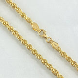 Cadena Lazo 7.05gr / 19 3/4 in / Oro Amarillo +3 18K