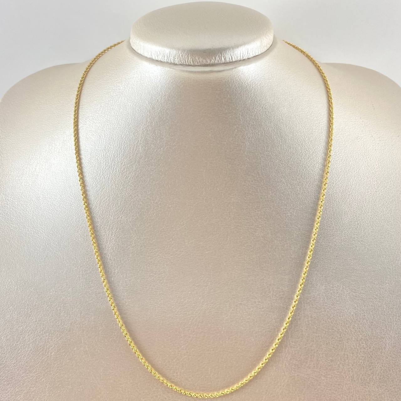 Rope Chain 3.6gr / 60cm / 2.1mm Yellow Gold +3 18K