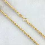 Cadena Lazo 6.35gr / 27 1/2 in / Oro Amarillo +3 18K *