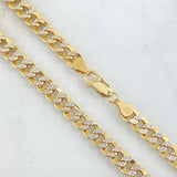 Cadena Cubana 16.1gr / 60cm / +1 Oro 18K