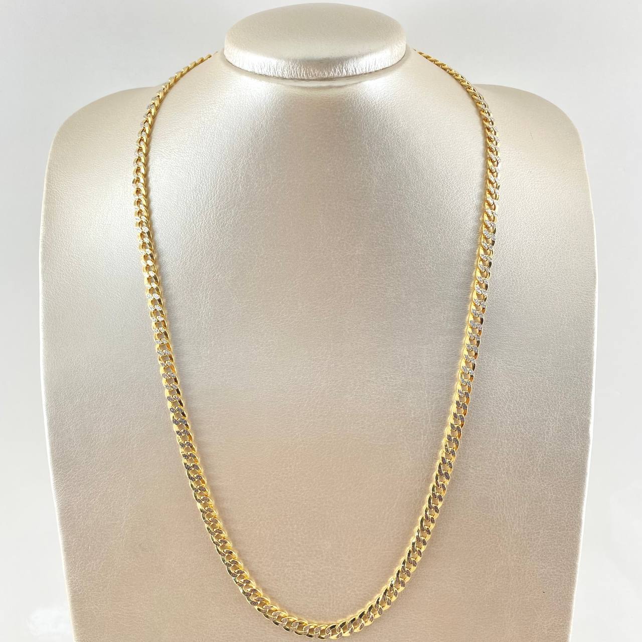 Cadena Cubana 16.1gr / 60cm / +0 Oro 18K