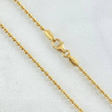 Military Chain 7.25gr / 23.6in / +3 18K Gold ©