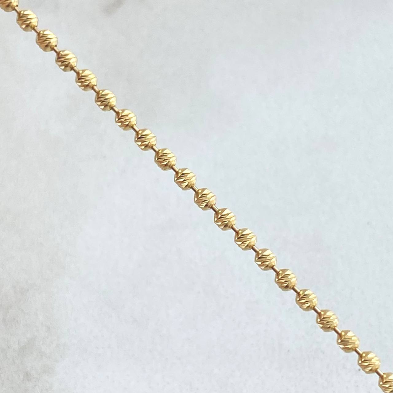 Military Chain 7.85gr / 23.6in / +3 18K Gold ©