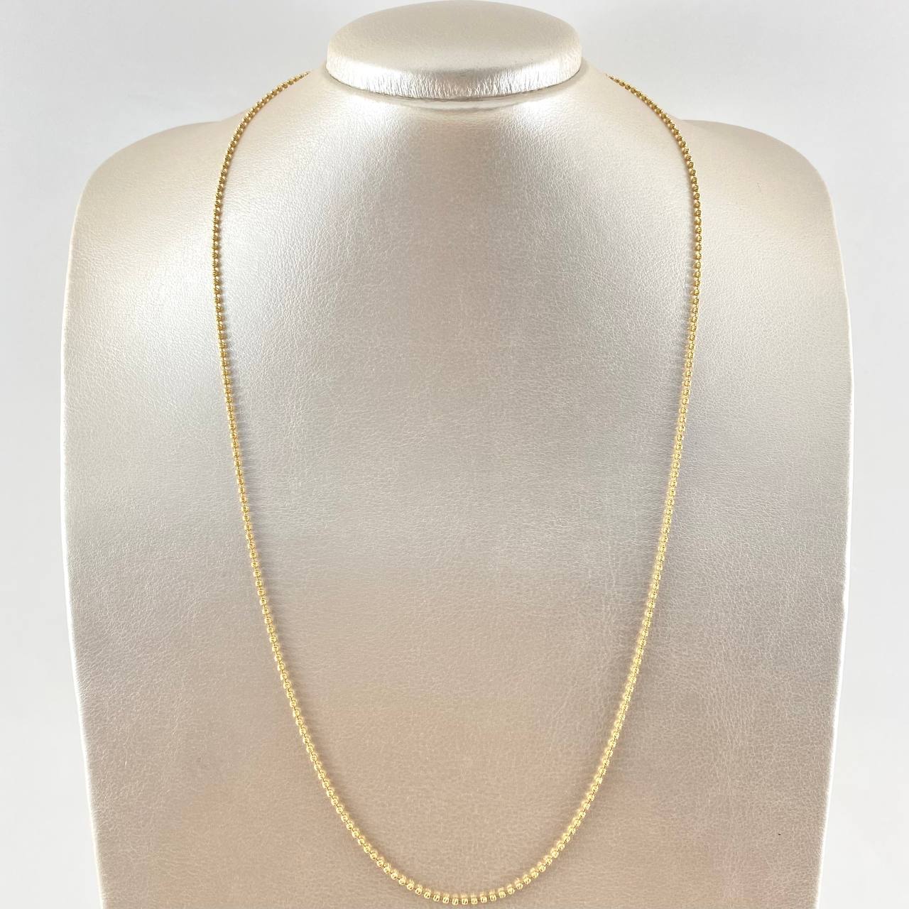 Military Chain 7.25gr / 23.6in / +3 18K Gold ©