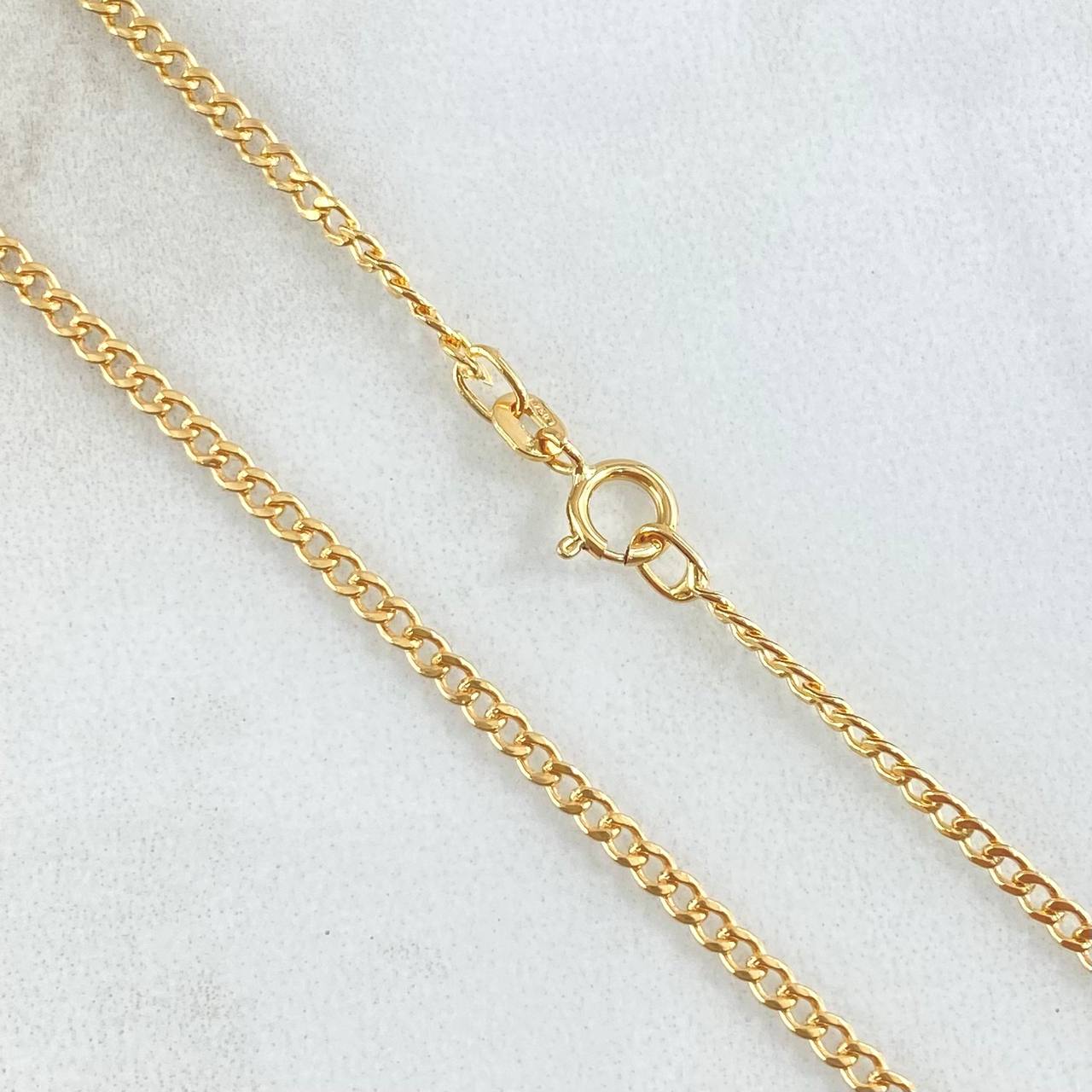 Cadena Cubana 1.55gr / 45cm / +1 Oro 18K ©