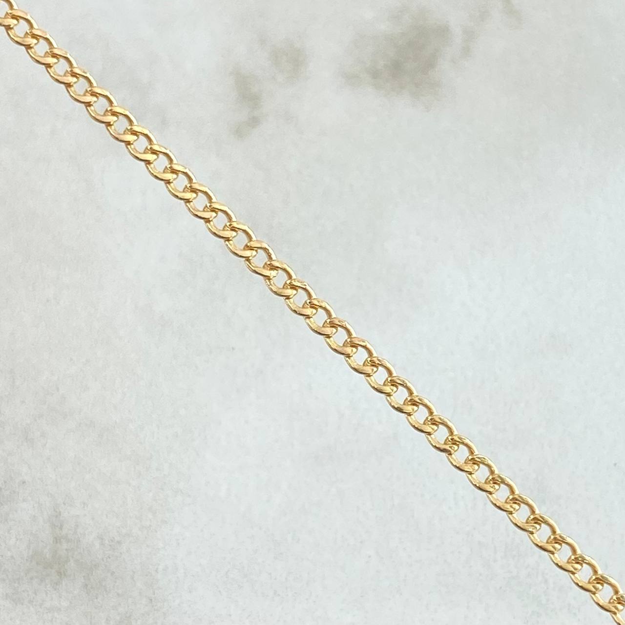Cadena Cubana 1.6gr / 60cm / +1 Oro 18K