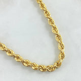 Rope Chain 13.5gr / 19.7in / +3 18K Gold ©