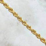 Rope Chain 13.5gr / 19.7in / +3 18K Gold ©