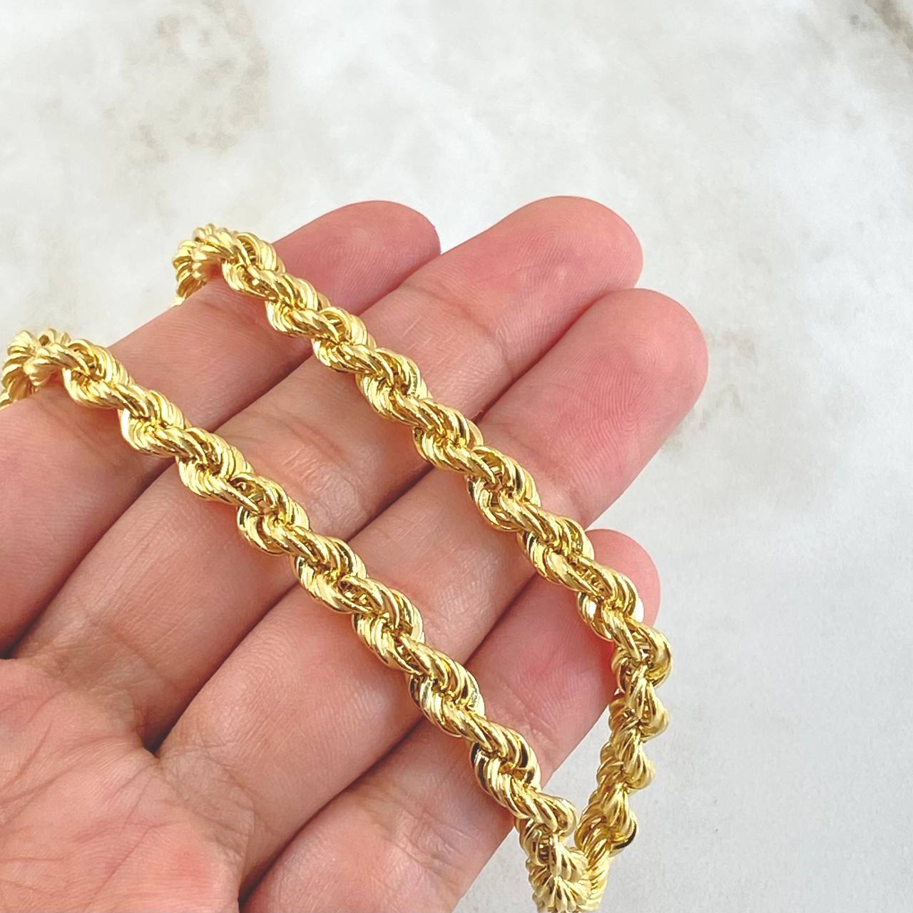 Rope Chain 13.5gr / 19.7in / +3 18K Gold ©