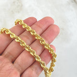 Rope Chain 13.5gr / 19.7in / +3 18K Gold ©