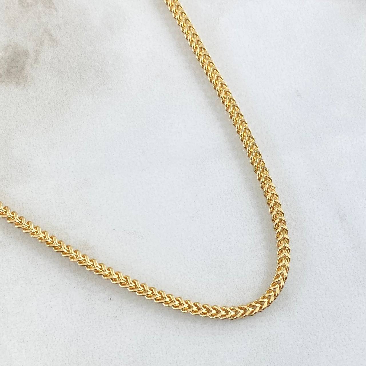 Franco Chain 9.05gr / 60cm / +3 18K Gold
