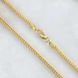 Franco Chain 9.05gr / 60cm / +3 18K Gold