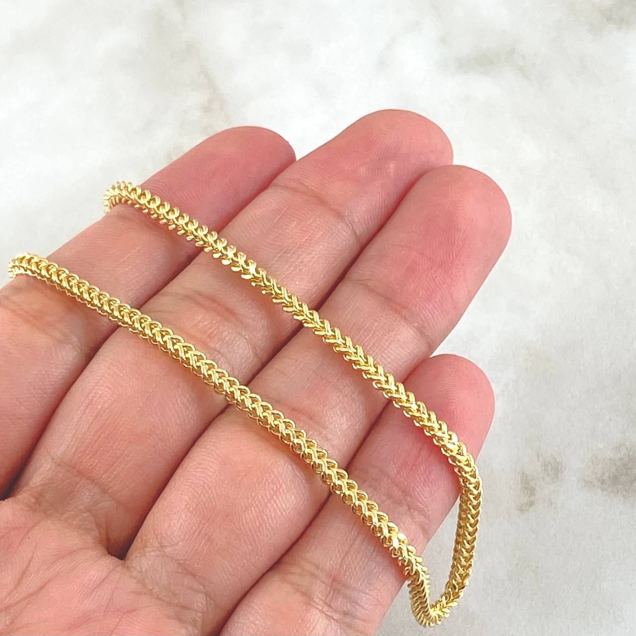 Franco Chain 9.05gr / 60cm / +3 18K Gold