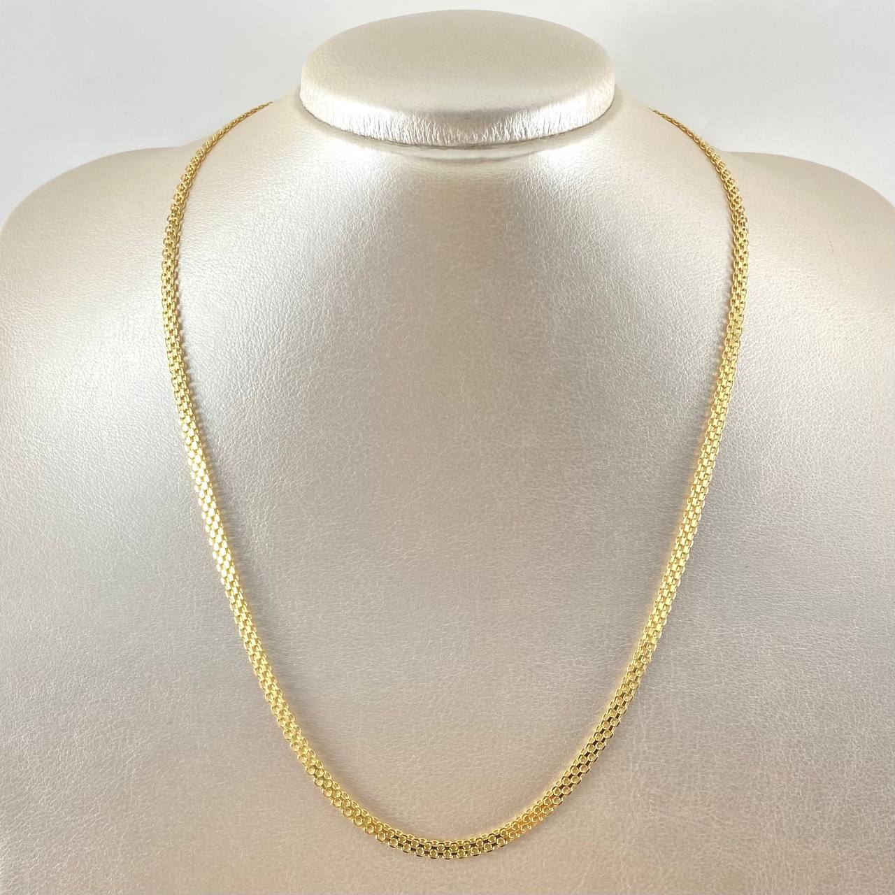 Cadena China 6.4gr / 19 3/4 in / 4.3mm Oro Amarillo +1 18K