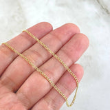 Cuban Links 1.55gr / 60cm / +1 18K Gold