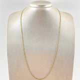 Figaro Chain 3.3gr / 23.6in / +0 18K Gold