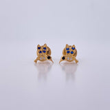Topos Colibri 0.8gr / Circones Negro Azules Blancos Oro Amarillo 18K &