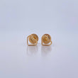 Topos Silueta Corazon 0.5gr / Lisa Oro Amarillo 18K &