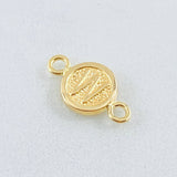 Charm Letter W 0.35gr / 0.5in / 18K Gold