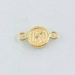 Charm Letter K 0.4gr / 1/2 in / 18K Gold