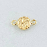 Charm Letter K 0.4gr / 1/2 in / 18K Gold