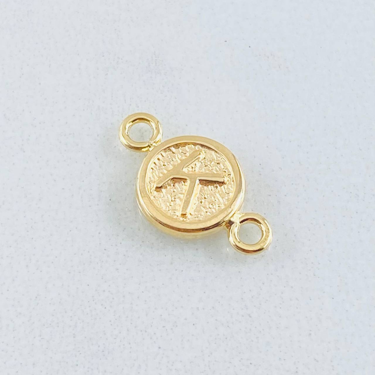 Charm Letter K 0.4gr / 1/2 in / 18K Gold