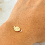 Charm Letter K 0.4gr / 1/2 in / 18K Gold