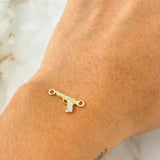 Charm Gun Weapon Dense 0.55gr / 3/4 in / 18K Gold