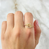 Anillo Esfera 15s 2.2gr / T7 / Oro Amarillo 18K