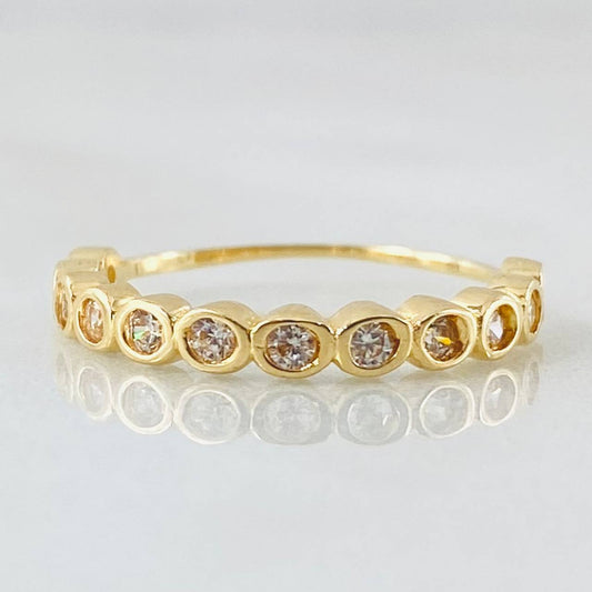 Anillo Churumbela Esferica 1.65gr / T7 1/4 / Oro Amarillo 18K