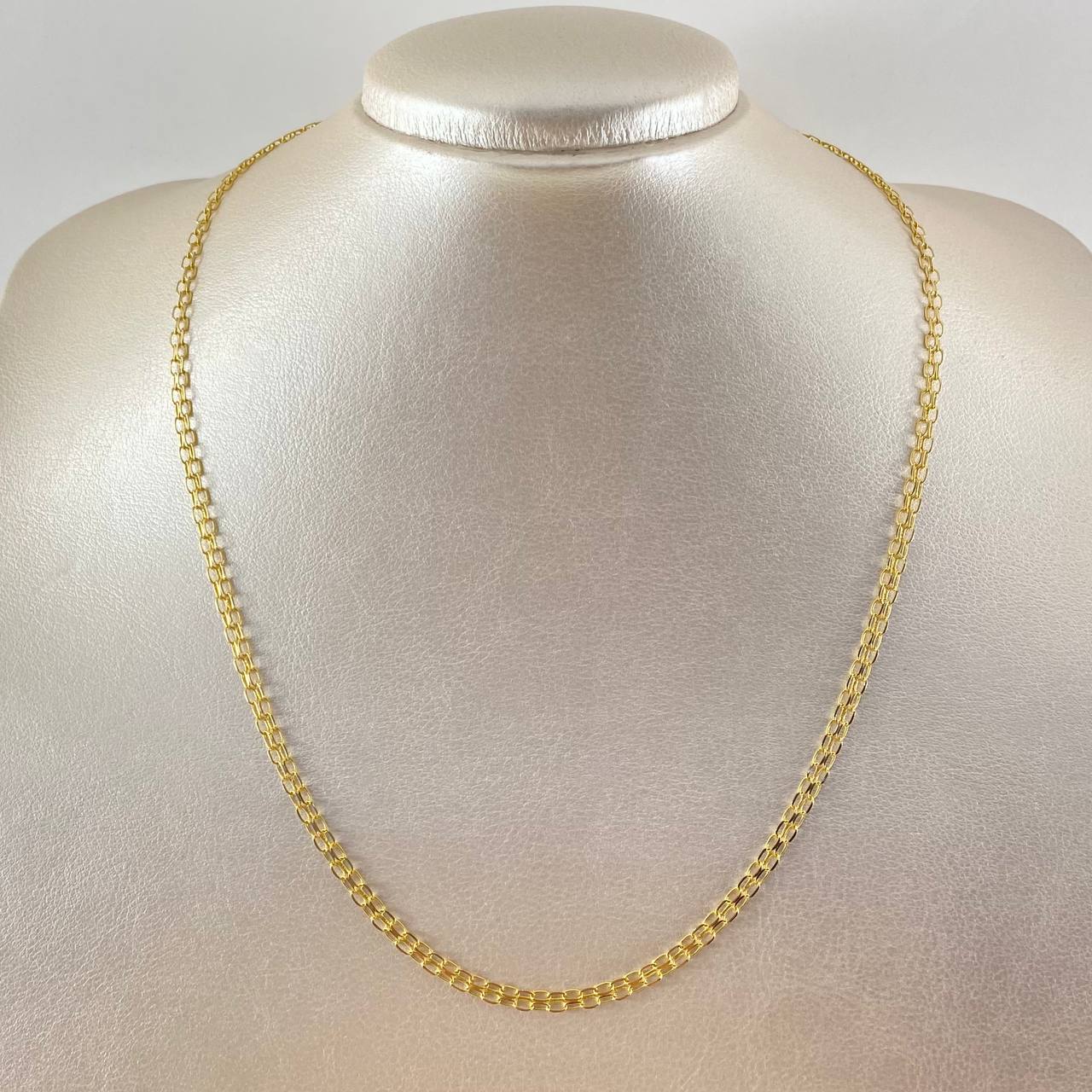 Bismark Chain 5.4gr / 23 1/2 in / 18K Gold +1