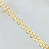 Bismark Chain 10.8gr / 23 1/2 in / 18K Gold +1