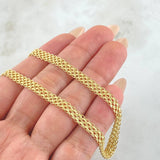 Cadena China 17.8gr / 27 1/2 in / Oro Amarillo +1 18K ©