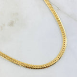 Flat Snake Chain 15.6gr / 23.5in / 18K Gold +3!