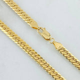 Flat Snake Chain 15.6gr / 23.5in / 18K Gold +3!