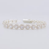 Pulso Tenis Circular 15.05g / 6 3/4 in / 7.05mm Plata 925