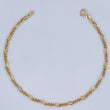 Figaro Bracelet 1.6gr / 7.7in / +1 18K Gold &