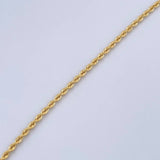 Pulso Lazo 1.3gr / 20.4cm / +3 Oro 18K &