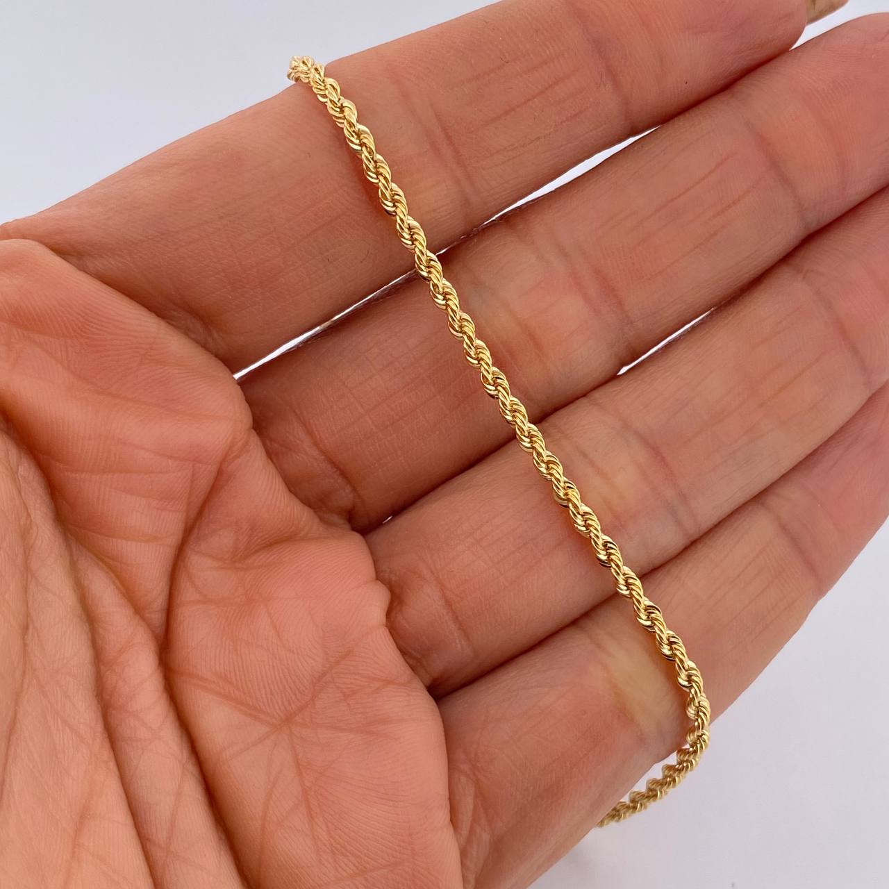 Pulso Lazo 1.3gr / 20.4cm / +3 Oro 18K &