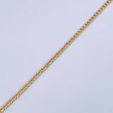 Pulso Cubano 1.05gr / 20.3cm / +1 Oro 18K &
