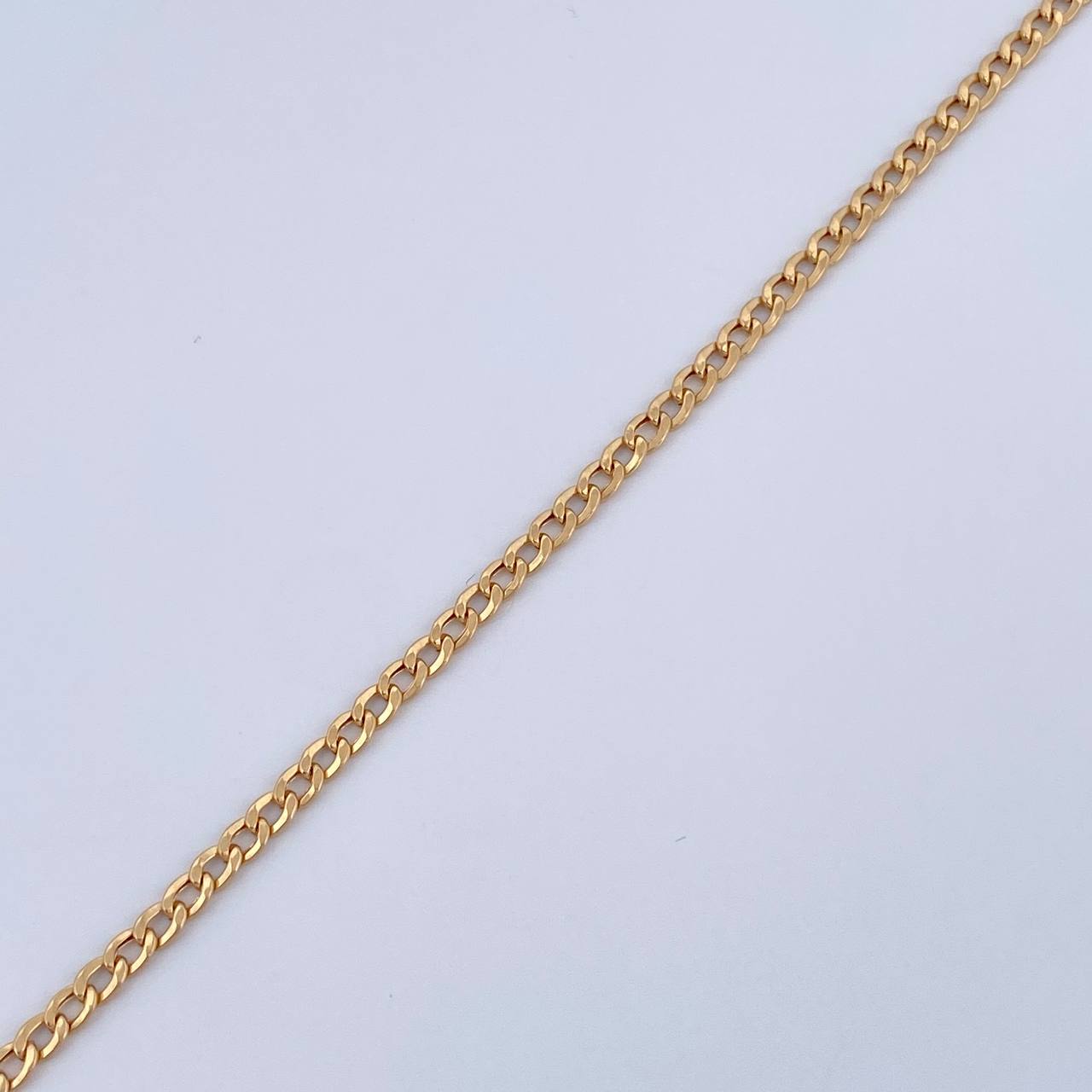 Cuban Links Bracelet 1.25gr / 8.6in / +1 18K Gold &