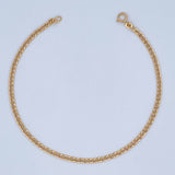 Pulso Cubano 1.05gr / 20.3cm / +1 Oro 18K &