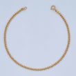 Pulso Cubano 1.1gr / 21.3cm / +1 Oro 18K &