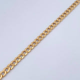 Pulso Cubano 4.7gr / 21.7cm / +0 Oro 18K &